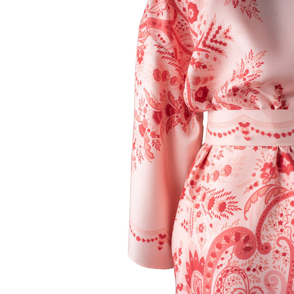 Etro Rosa Robe Duster
