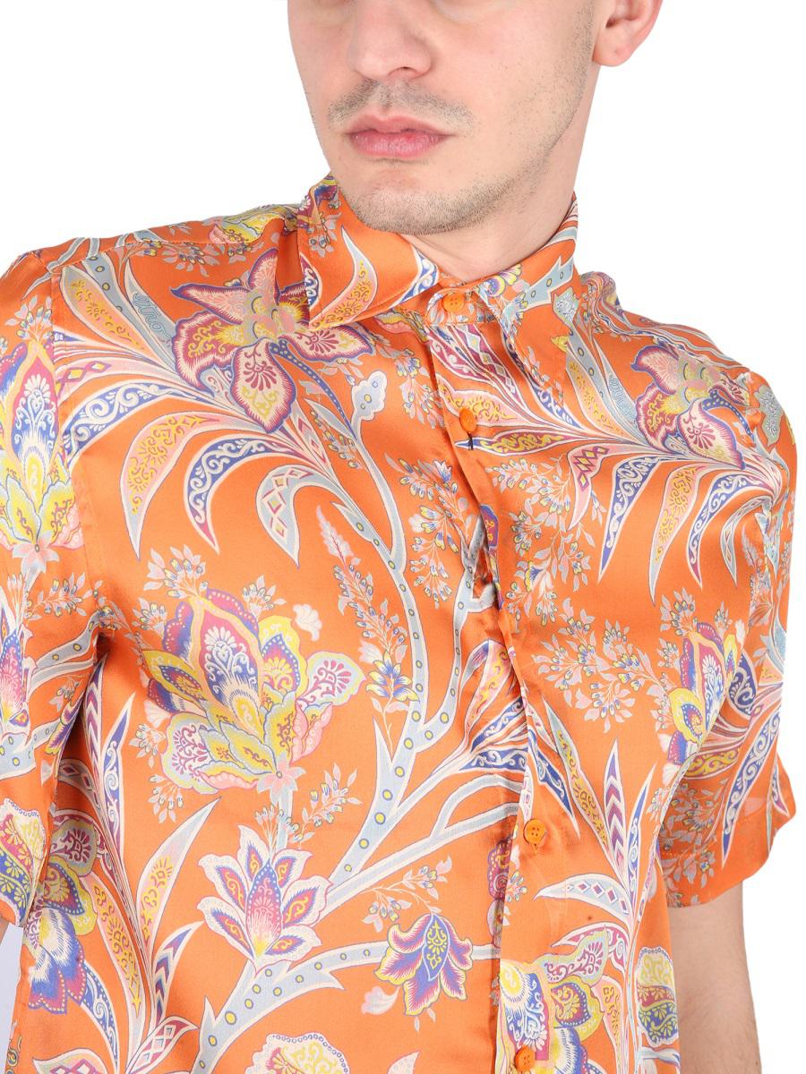 Etro Hemd mit Blumendruck