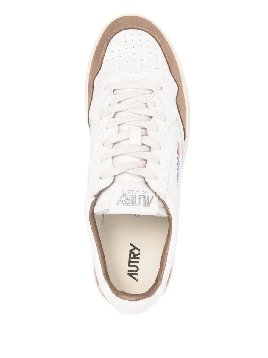 Autry „Medalist Low“ Wildleder-Sneakers