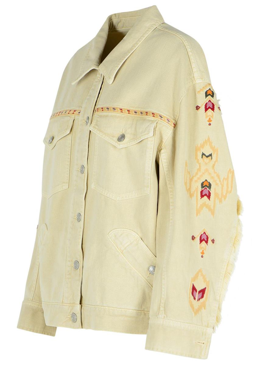 Beige Jacke aus Baumwollmischung „Manona“ von Isabel Marant Étoile