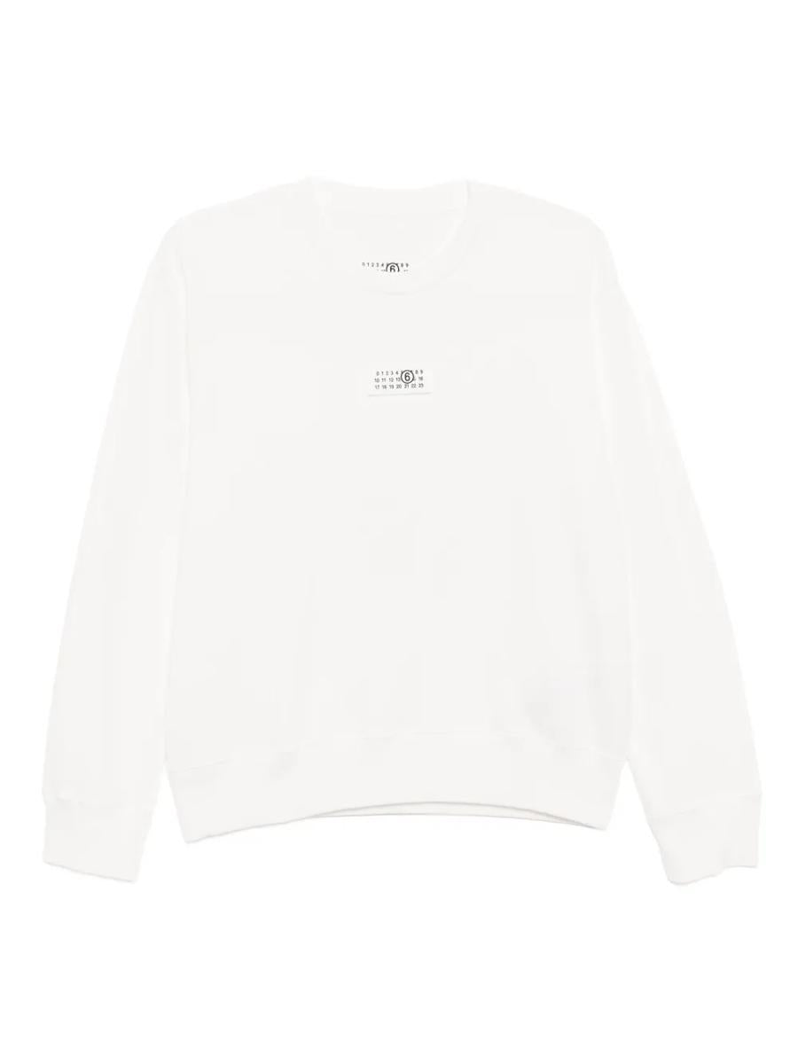 MM6 Maison Margiela – Sweatshirt mit Logo-Applikation