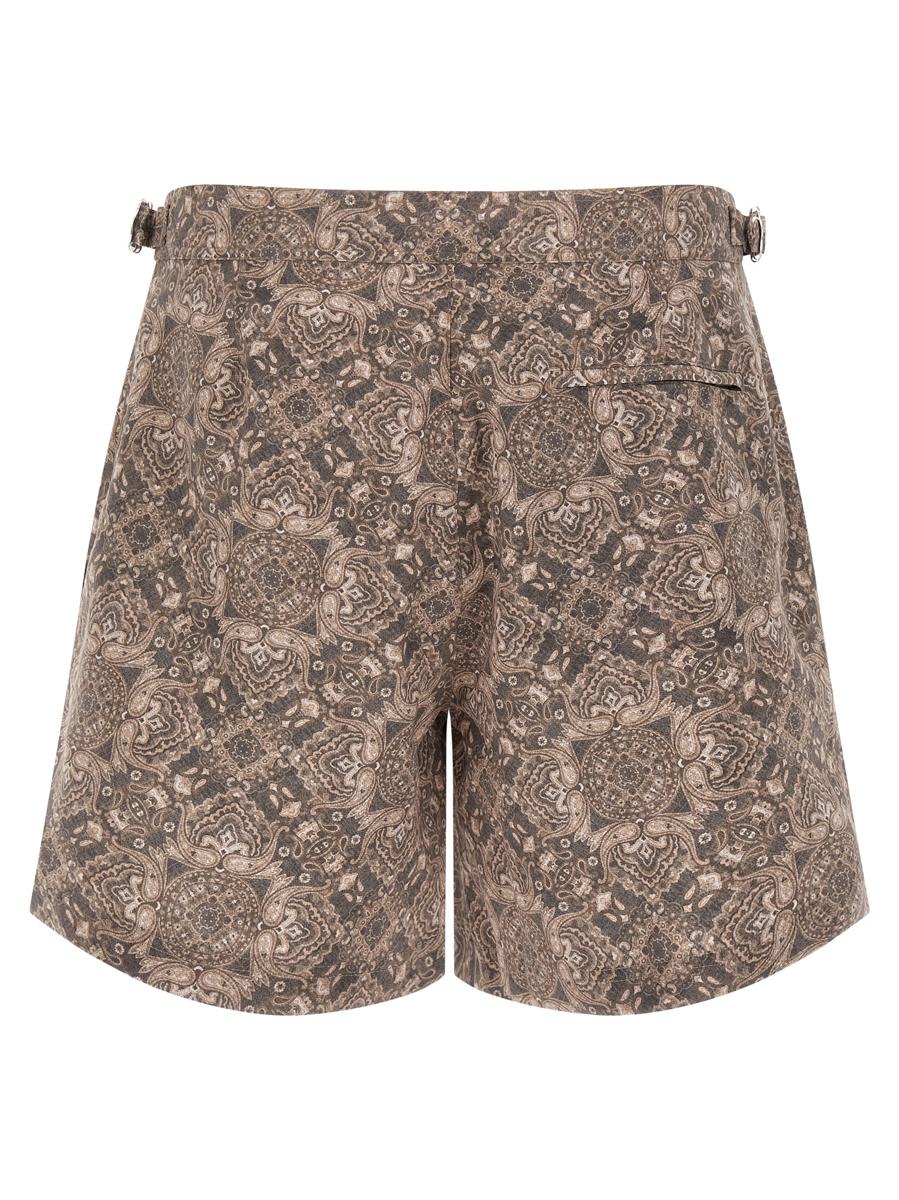 Brunello Cucinelli Badeanzug mit Paisley-Print