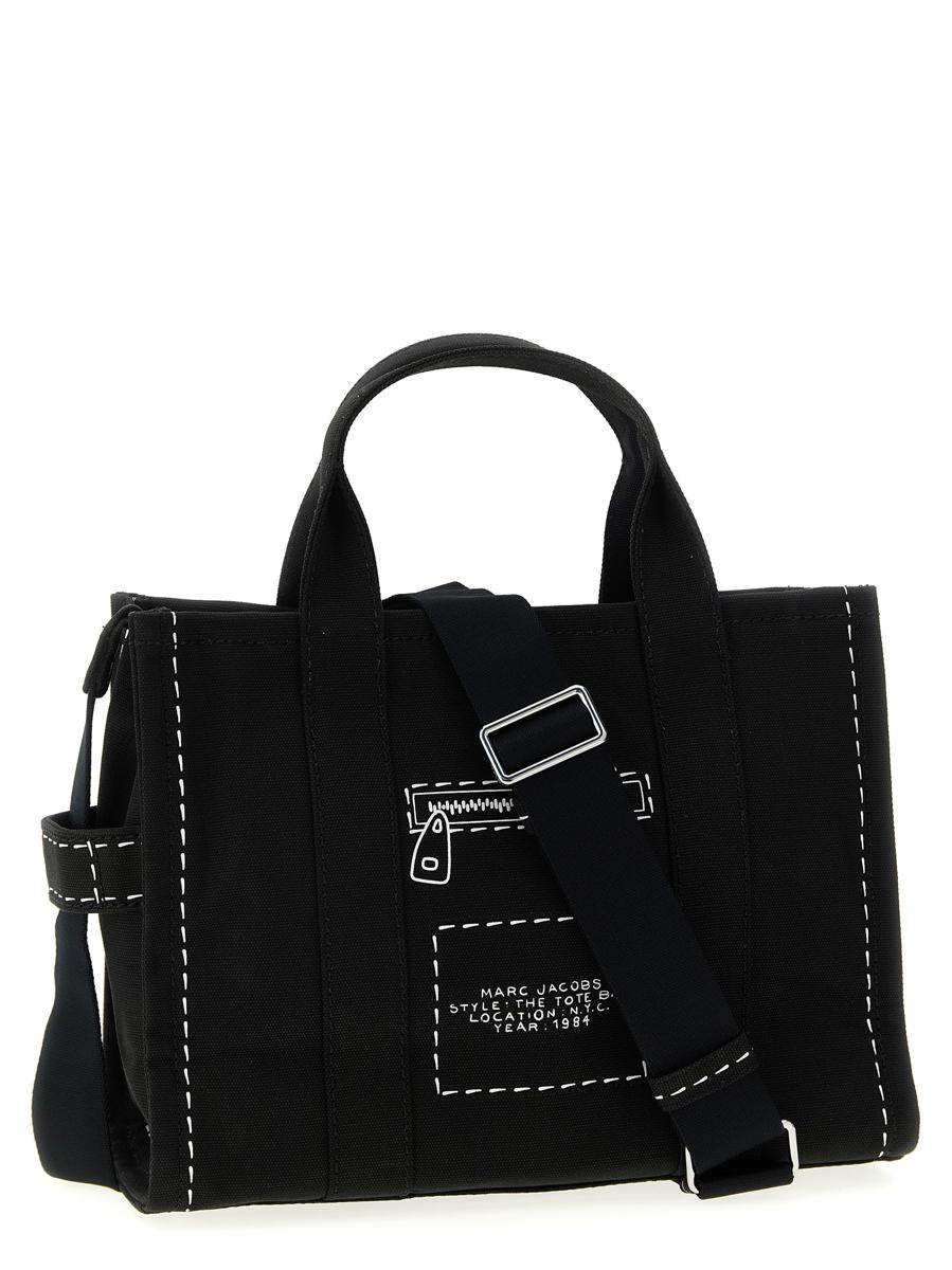 Marc Jacobs 'The Trompel'Oeil Cargo Canvasmedium' Handtasche