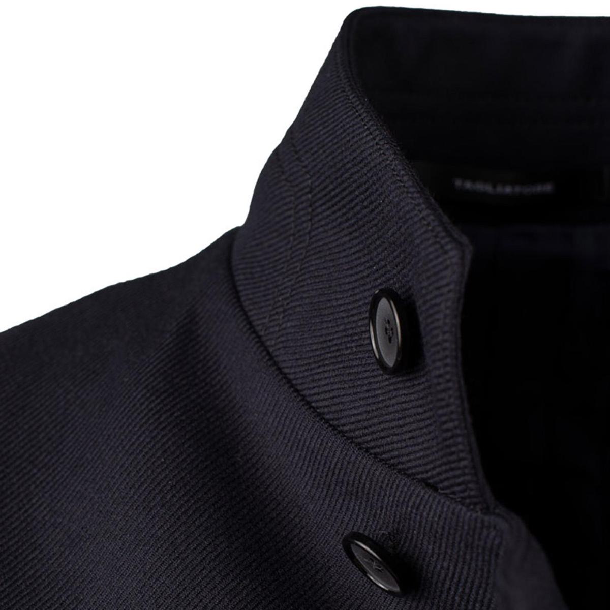 Tagliatore Blauer Wollmantel
