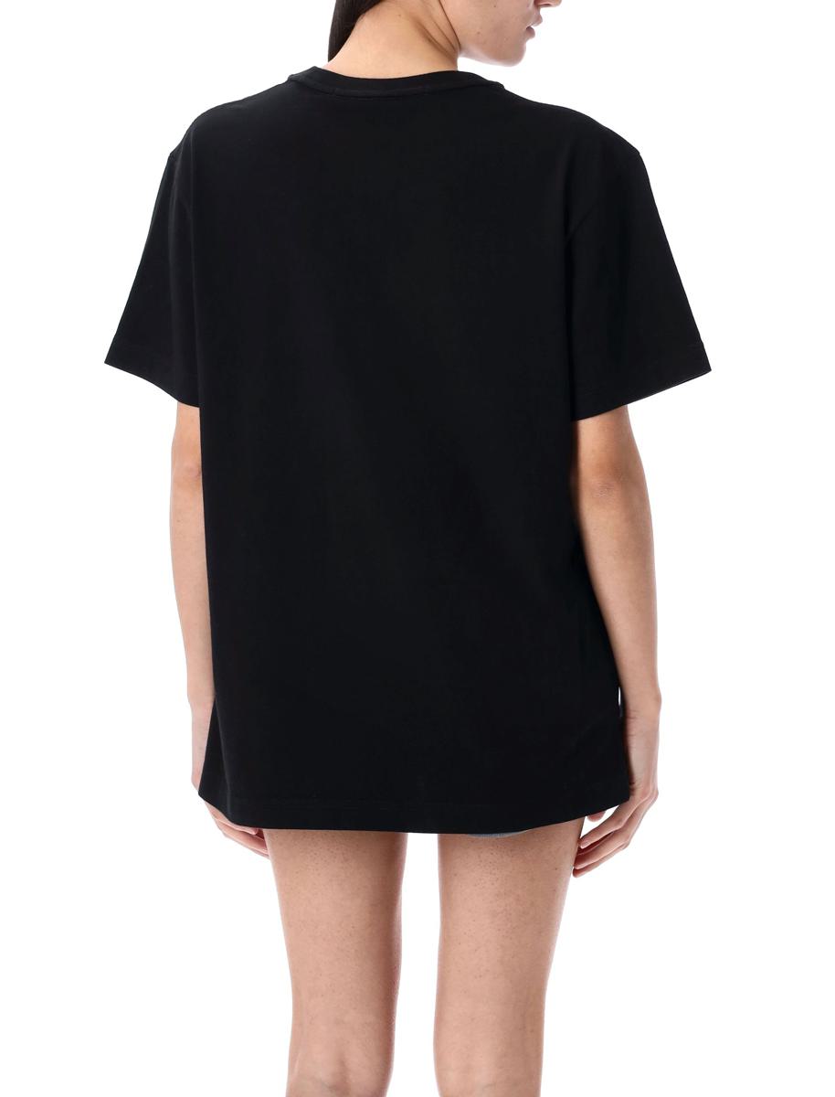 Alexander Wang – T-Shirt mit Distressed-Logo