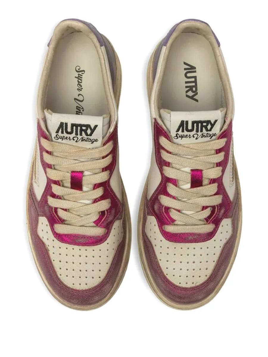 Autry „Sup Vintage Low“ Wildleder-Sneakers