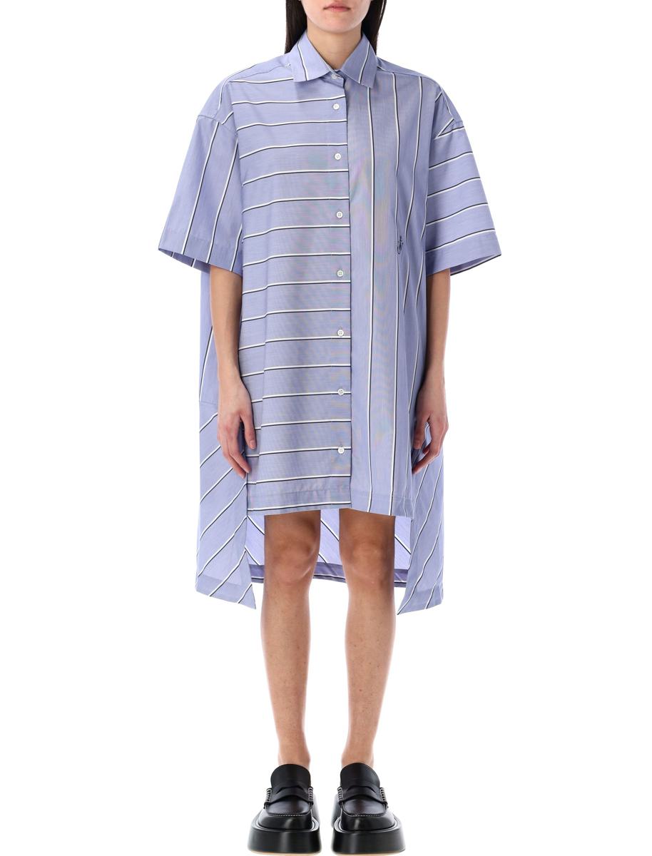 JW Anderson Hemdkleid mit Stufensaum