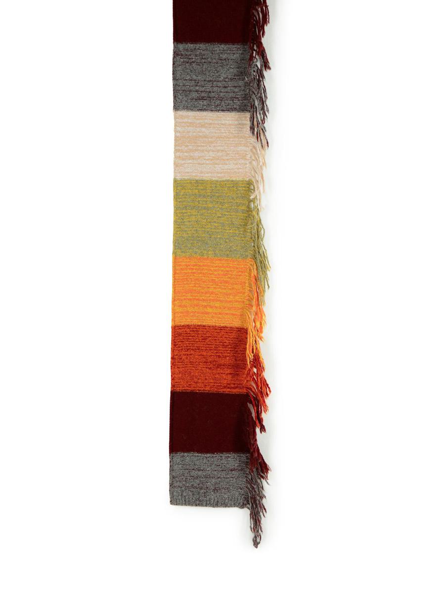 Mehrfarbiger Schal aus Wollmischung von Dries Van Noten
