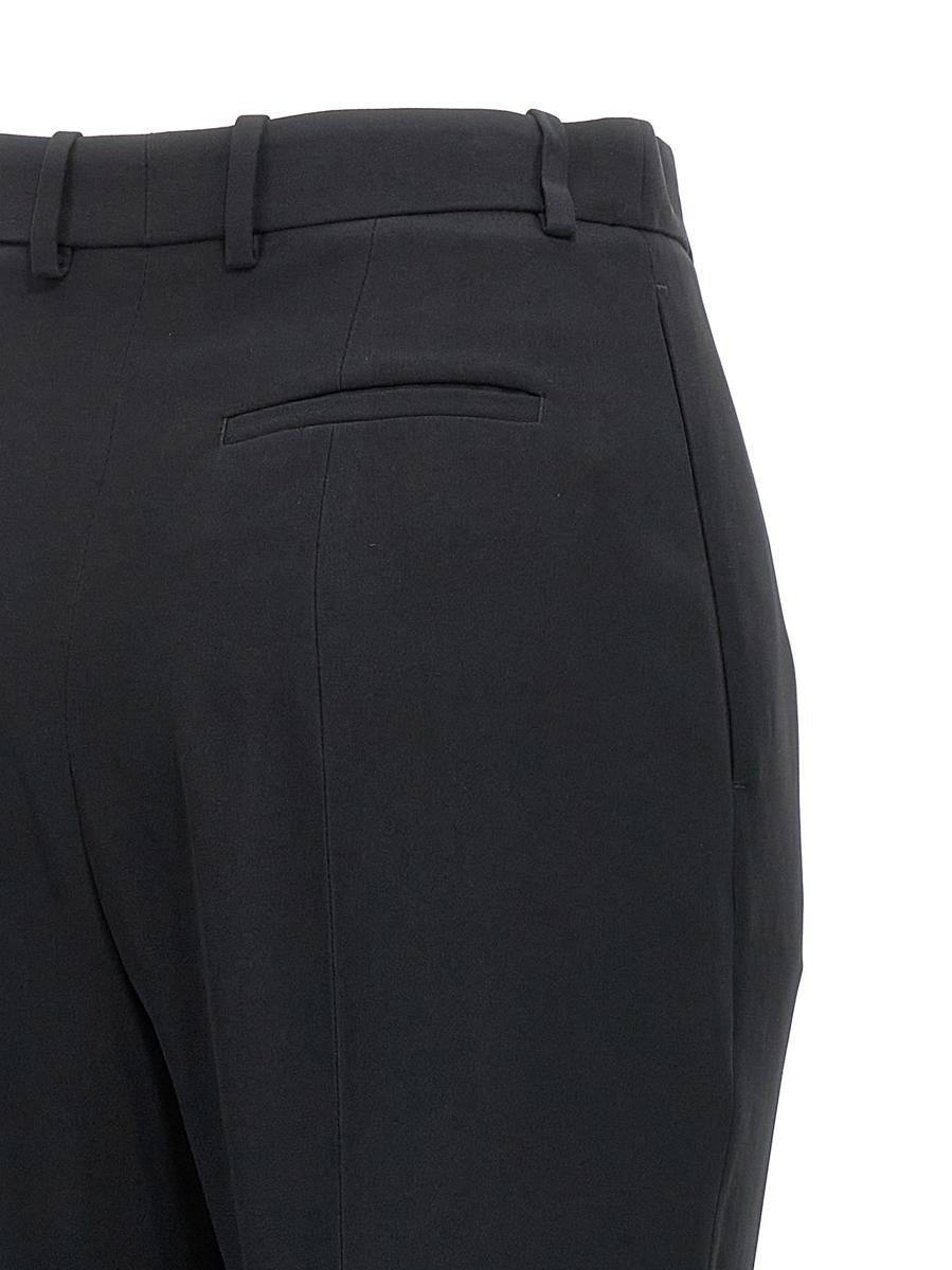 Alexander McQueen Crêpe-Zigarettenhose