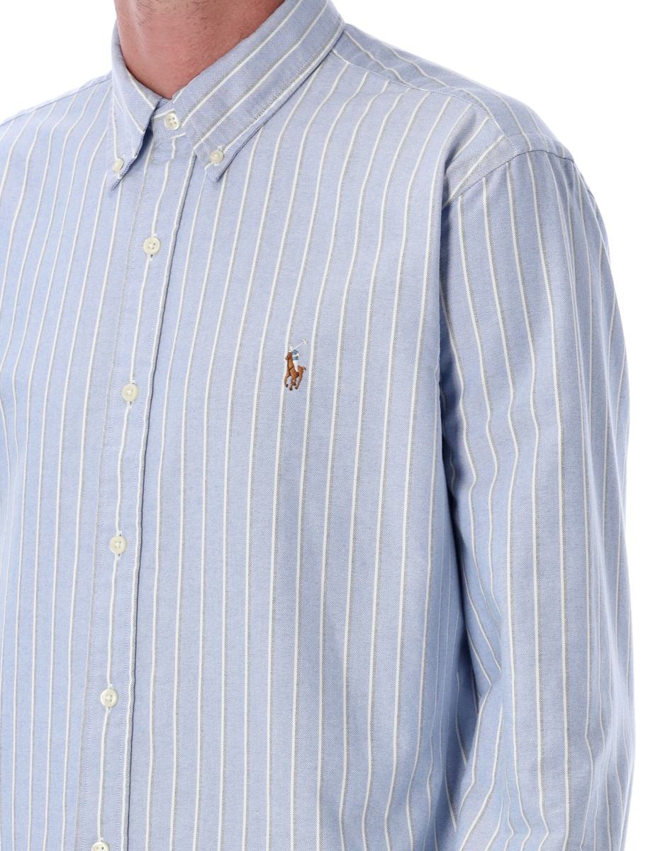 Polo Ralph Lauren – Oxford-Hemd mit Streifen in individueller Passform