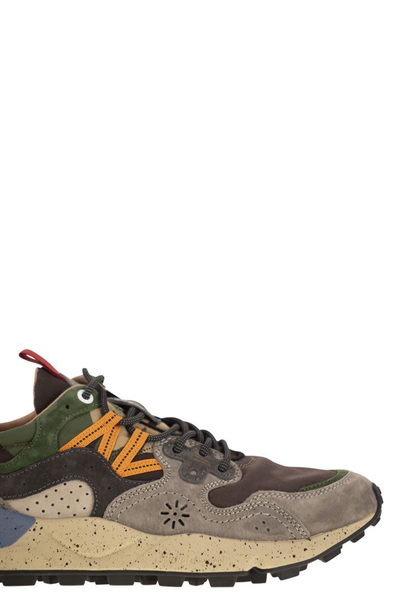 Flower Mountain Yamano 3 - Sneakers aus Wildleder und Funktionsgewebe