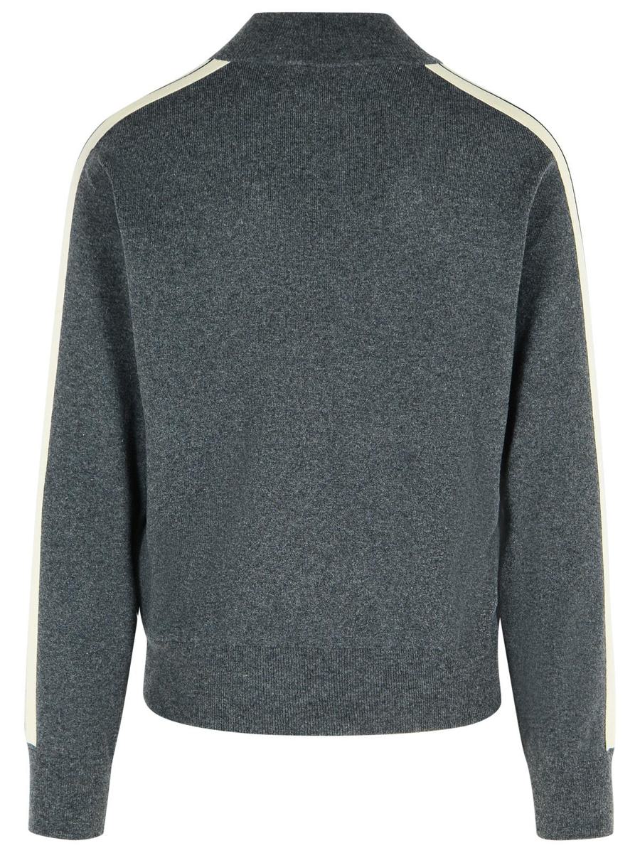 Palm Angels – Graues Sweatshirt aus Wollmischung