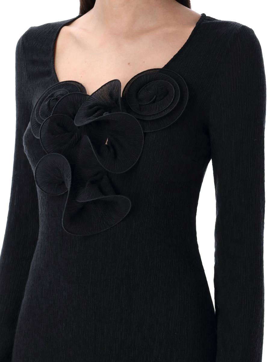 Magda Butrym Maxikleid aus Crêpe