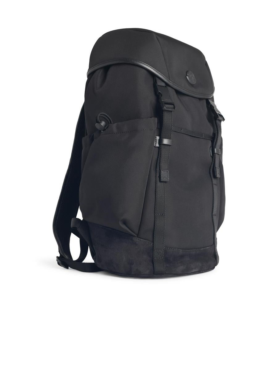 Moncler „Tech“ Rucksack aus schwarzem Polyamid-Mix