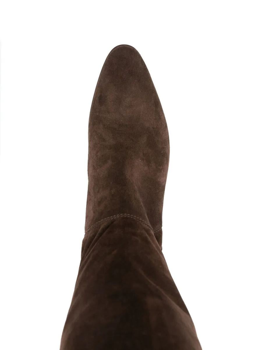 Casadei „Beat“ Renna Cocoa Boots Schuhe