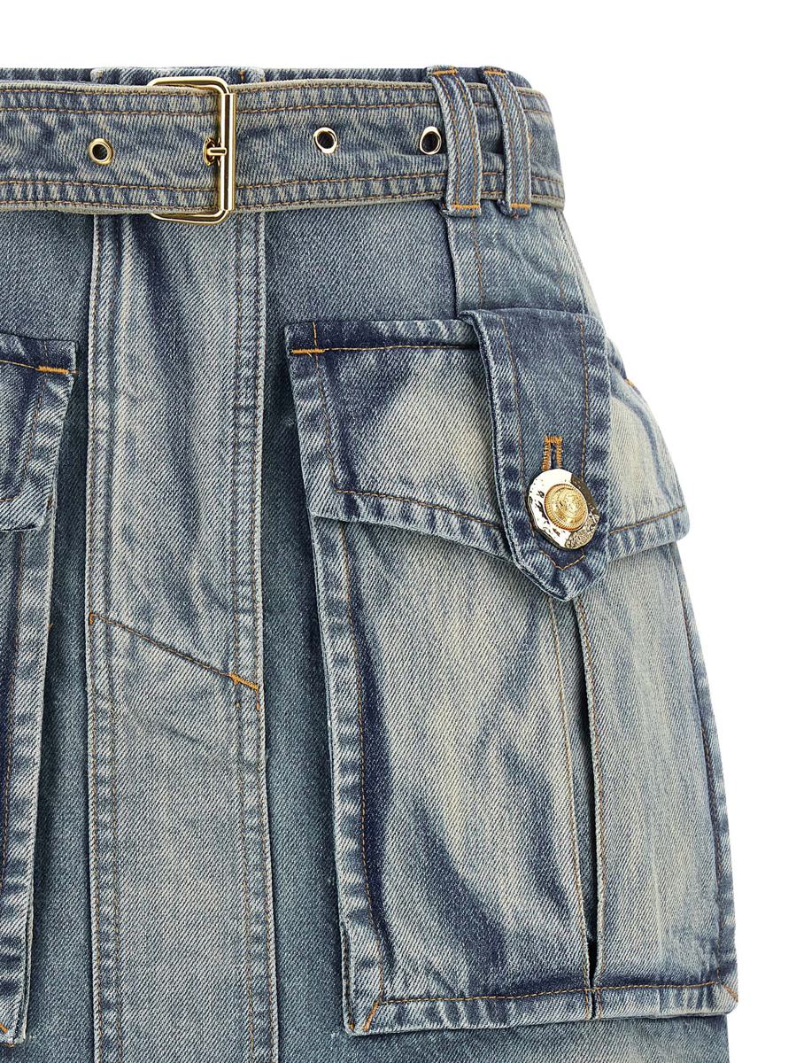 Balmain Cargo-Taschenrock