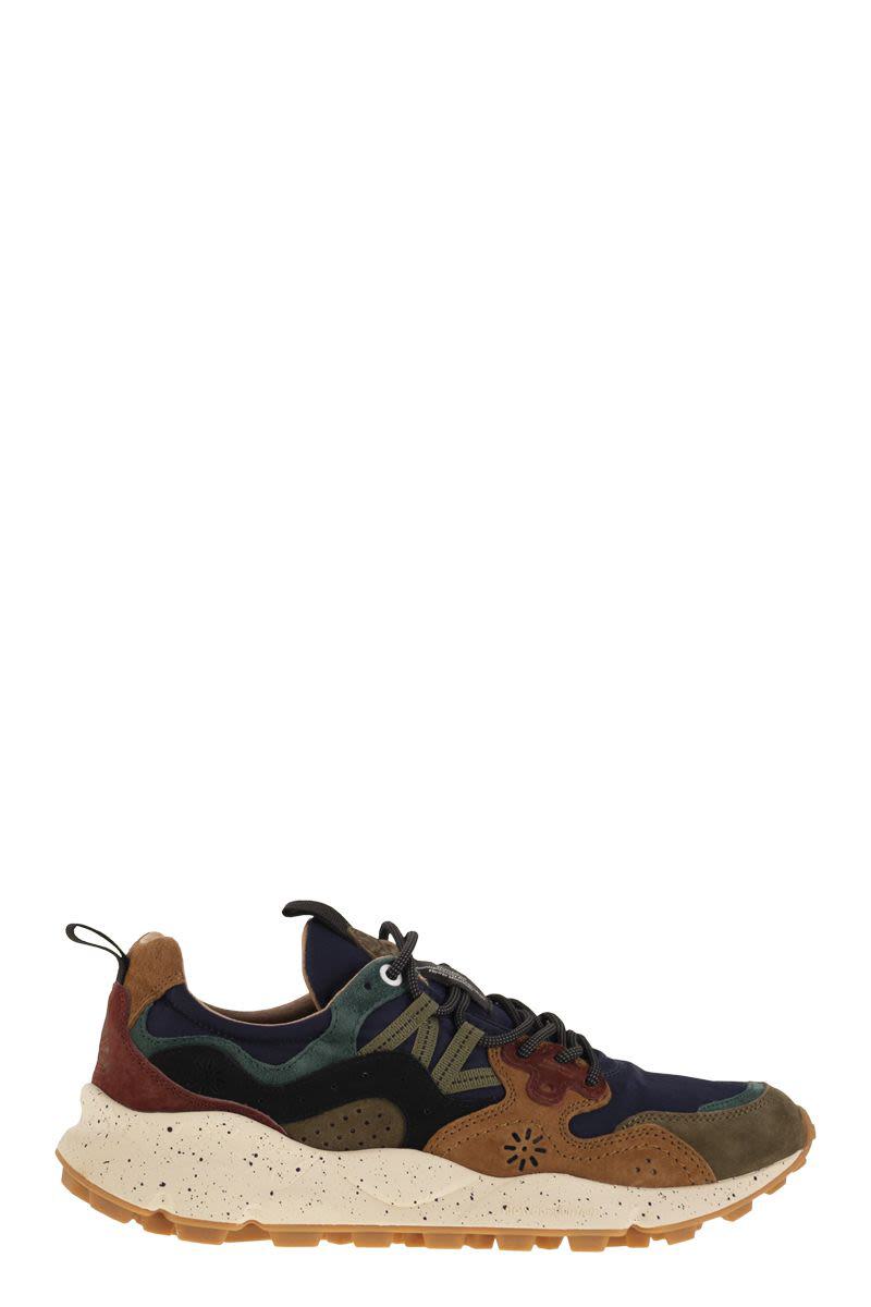 Flower Mountain Yamano 3 - Sneakers aus Wildleder und Funktionsgewebe