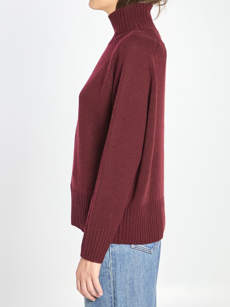 Rollkragenpullover aus Wolle und Kaschmir