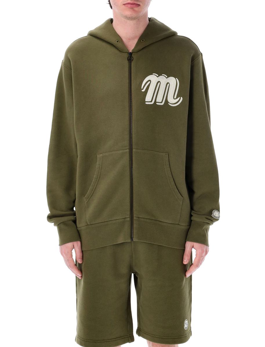 Moncler Genius – Baumwoll-Hoodie mit Reißverschluss