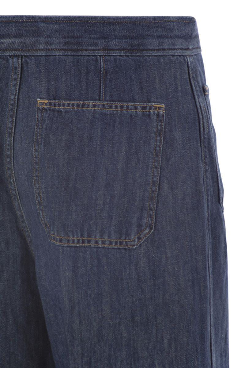 Polo Ralph Lauren – Jeans mit weitem Bein und Schlaghose