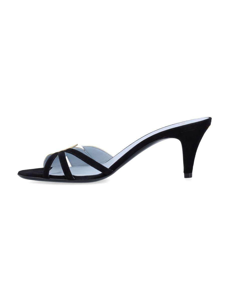 Valentino Garavani Foliefoliage Slide Sandale