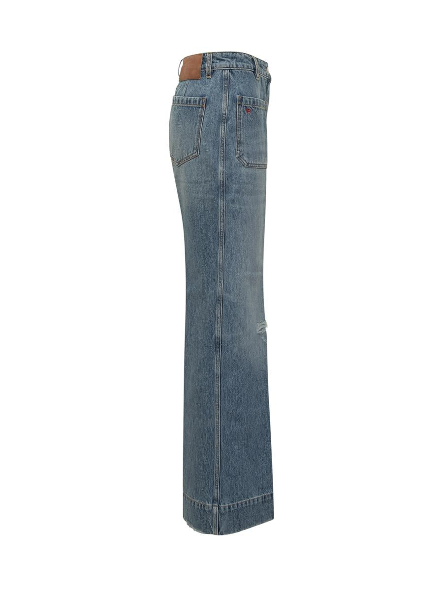 Victoria Beckham Victoria Beckham – Jeans mit weitem Bein aus Vintage-Denim