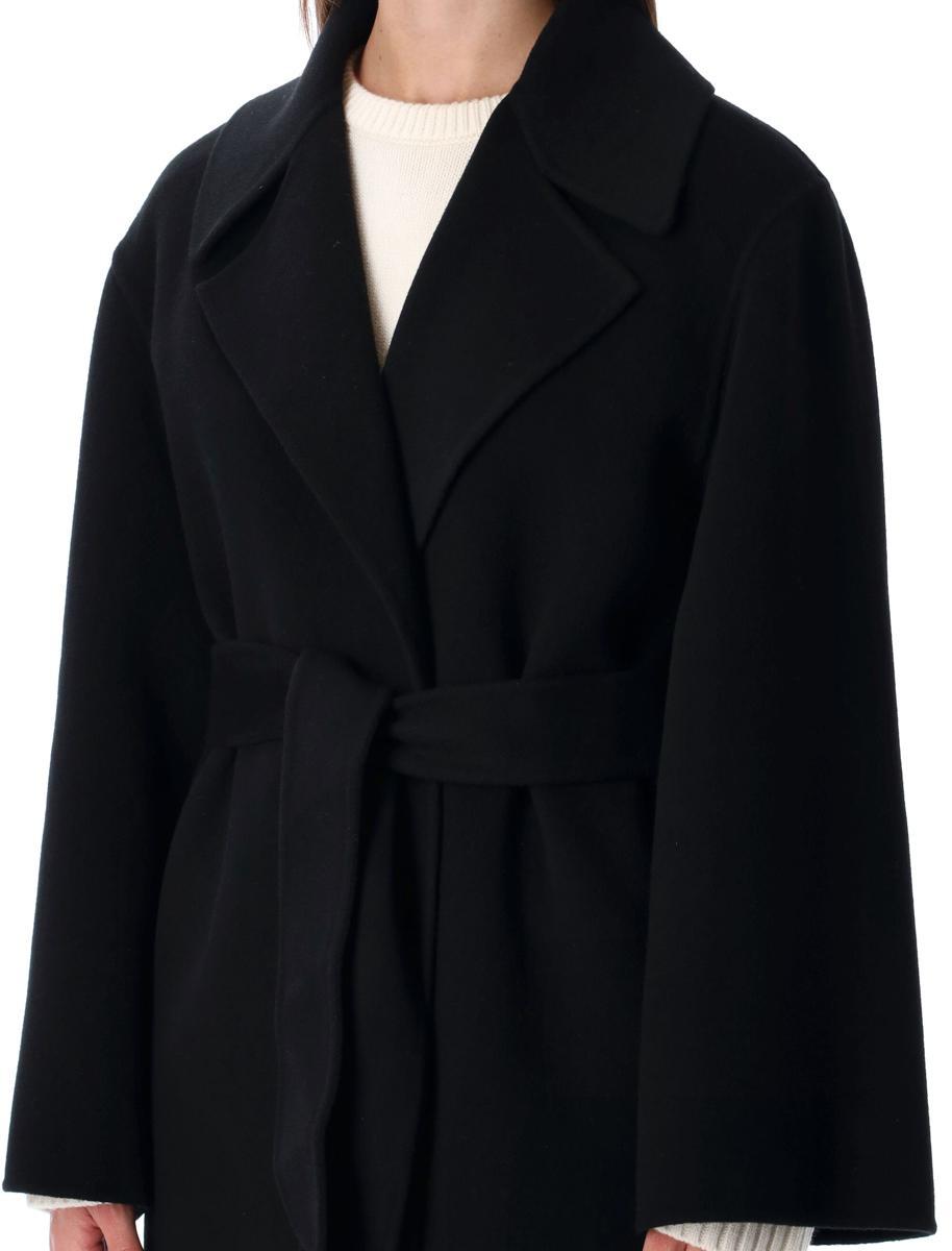 Alberta Ferretti Mantel aus Doubleface-Wolle