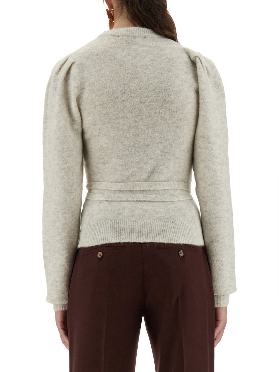 Rotate Birger Christensen – Netzstoff mit Blumendetail