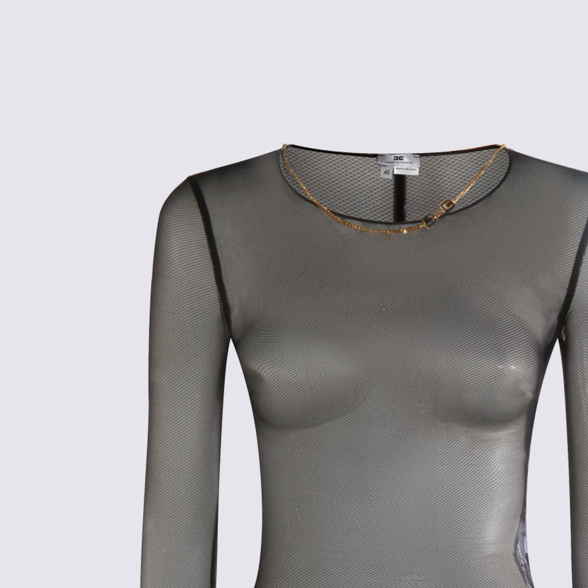 Elisabetta Franchi Schwarzer Body