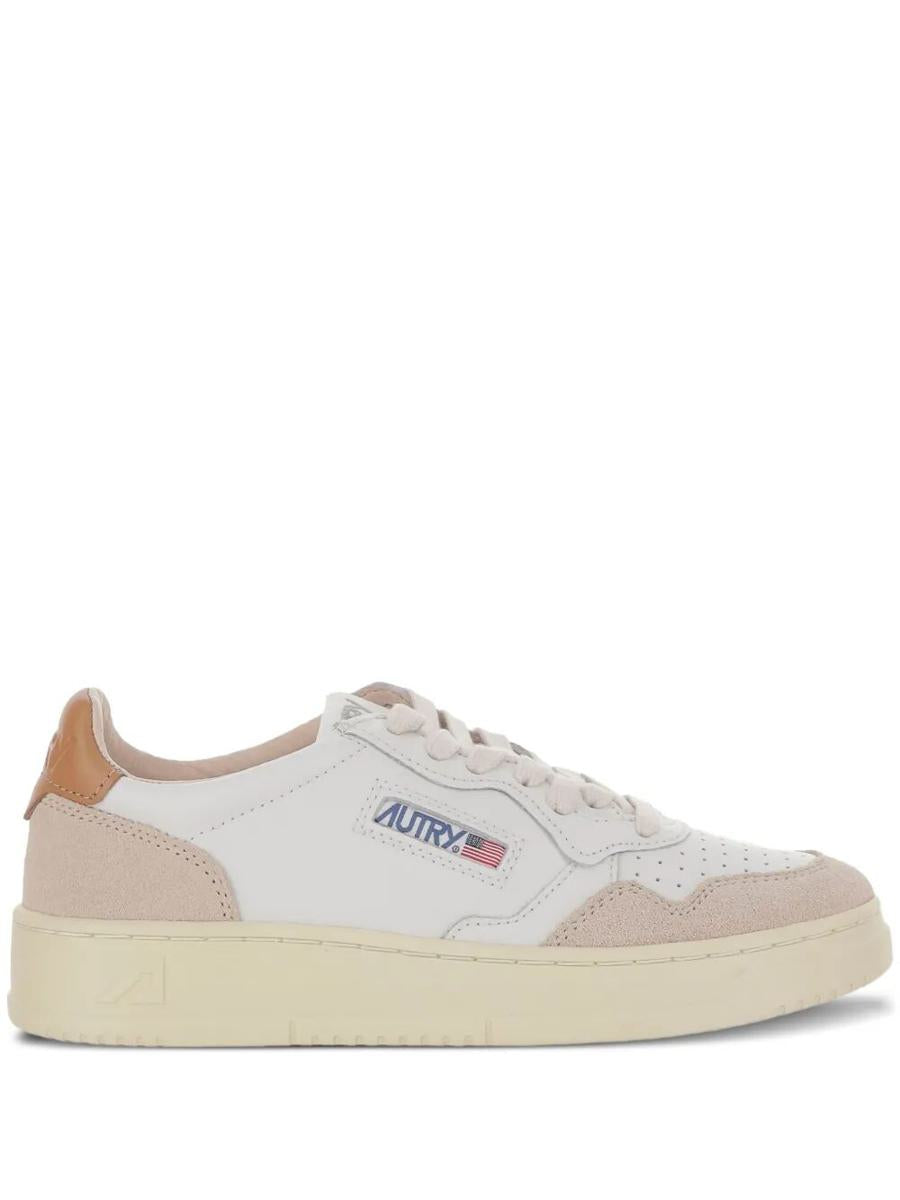Autry „Medalist Low“ Wildleder-Sneakers
