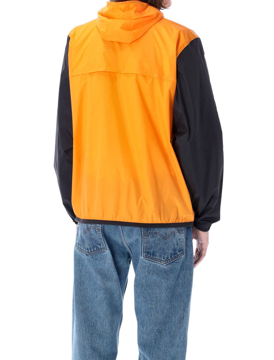 Comme Des Garçons Play – Zweifarbige, wasserdichte Kapuzenjacke