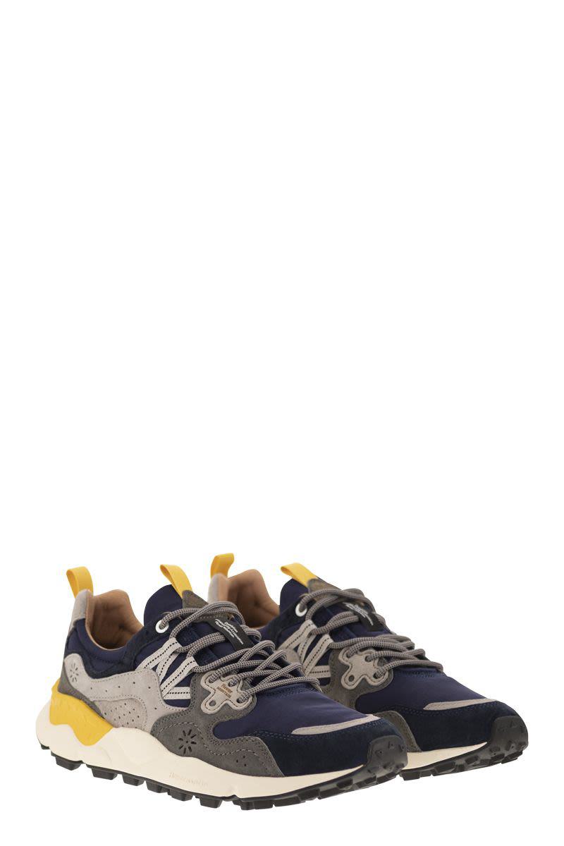 Flower Mountain Yamano 3 - Sneakers aus Wildleder und Funktionsgewebe