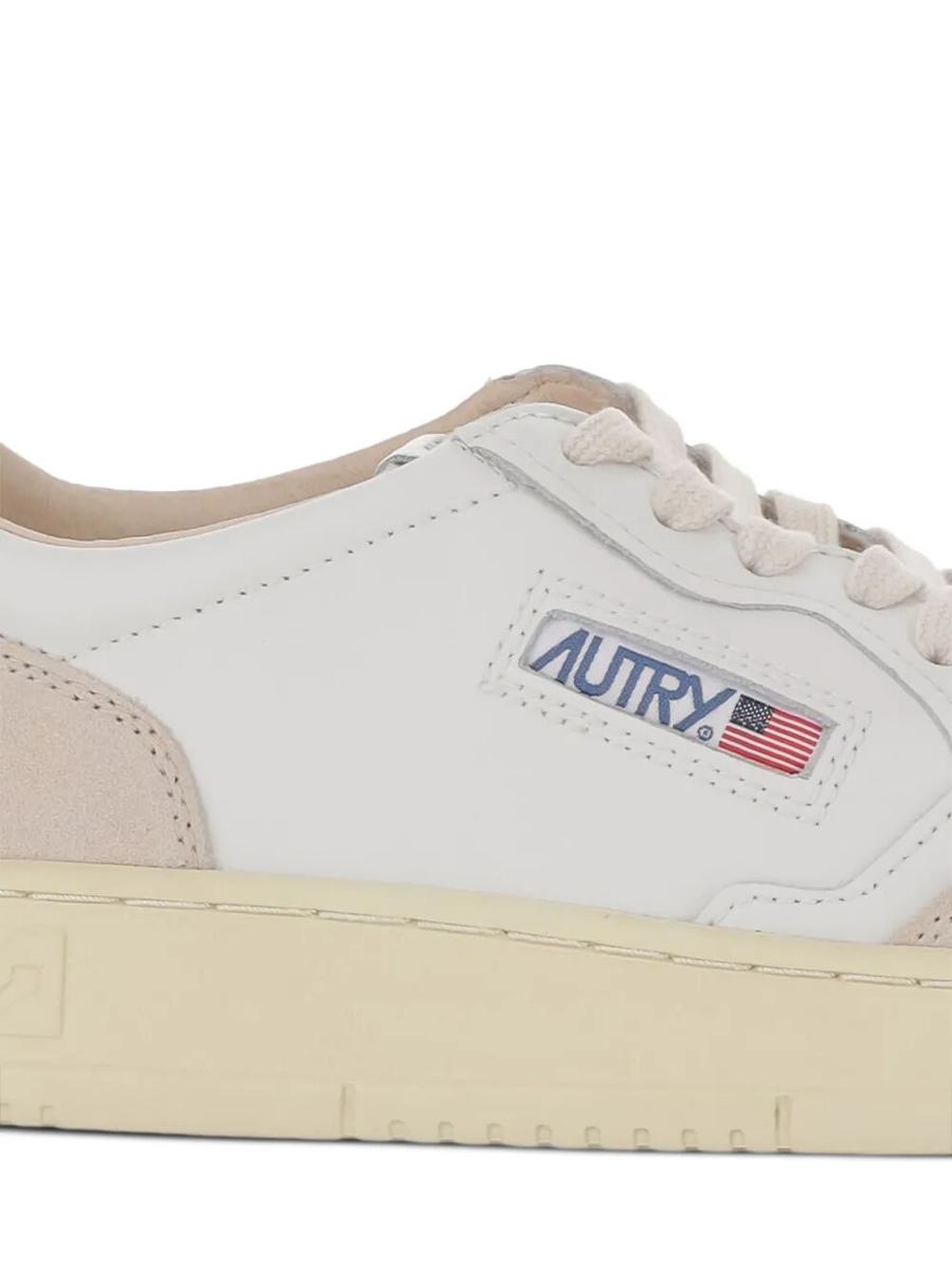 Autry „Medalist Low“ Wildleder-Sneakers