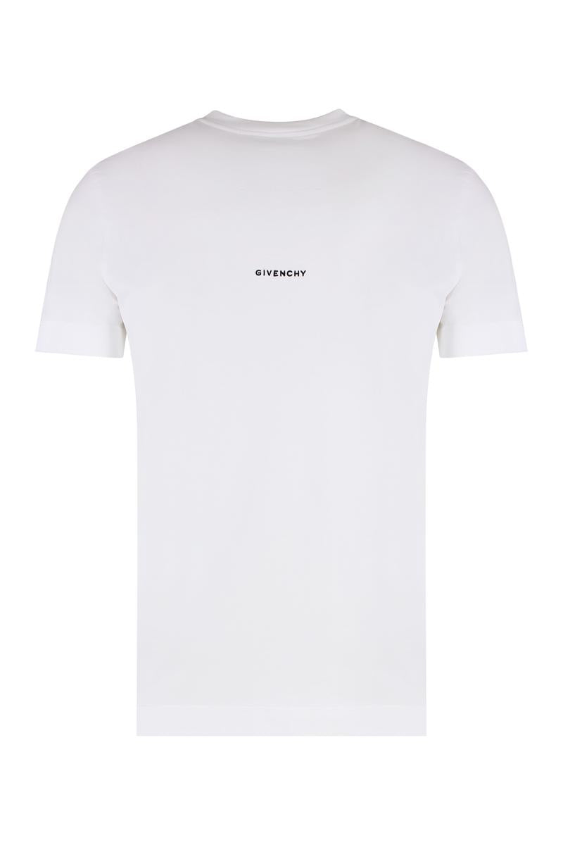 Givenchy Baumwoll-T-Shirt mit Rundhalsausschnitt