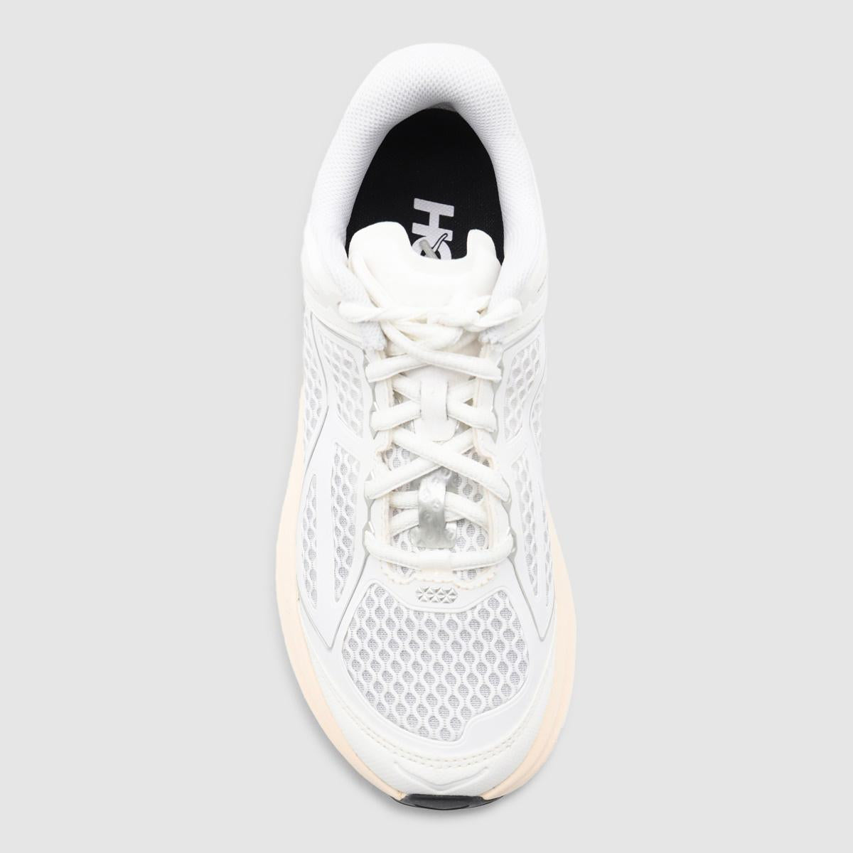 Hoka – Weiße Clifton-Sneaker