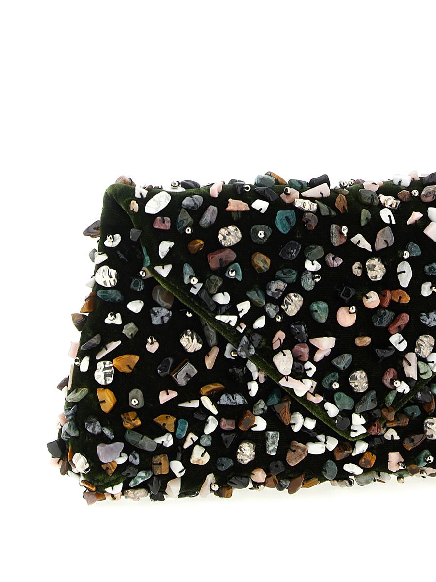Dries Van Noten – Verzierte Umschlag-Clutch