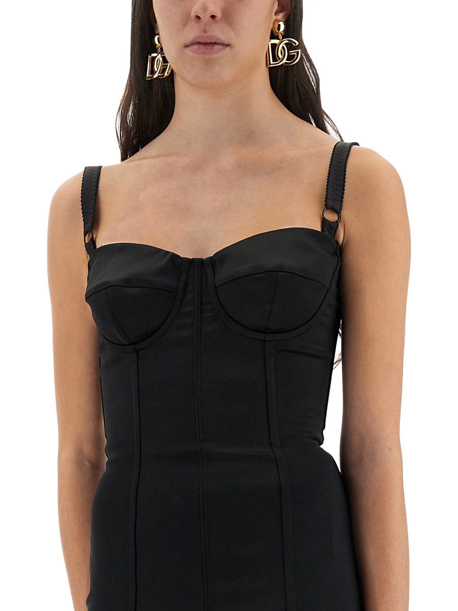 Dolce & Gabbana Mini-Bustierkleid