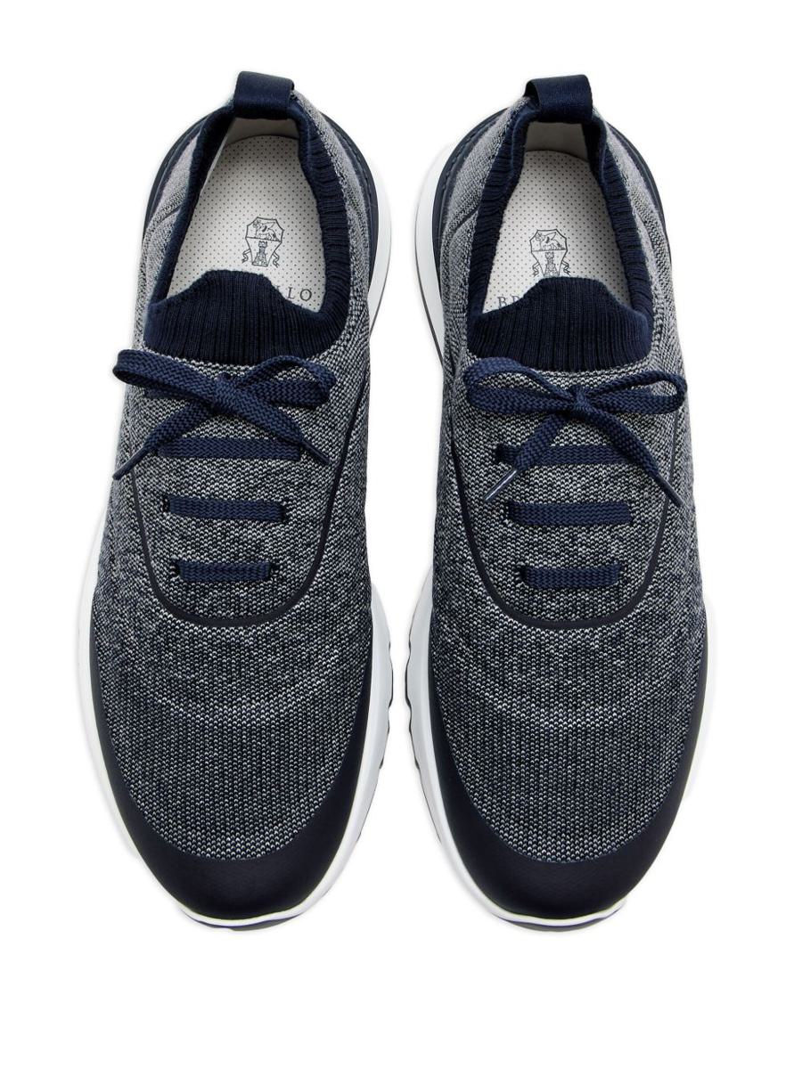 Brunello Cucinelli Baumwoll-Sneaker