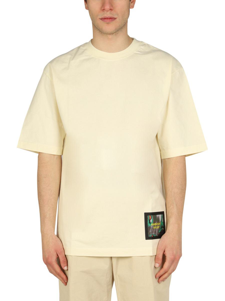 T-Shirt mit Ambush-Logo-Patch