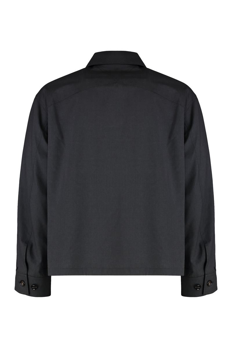 Bottega Veneta Wolljacke mit Reißverschluss