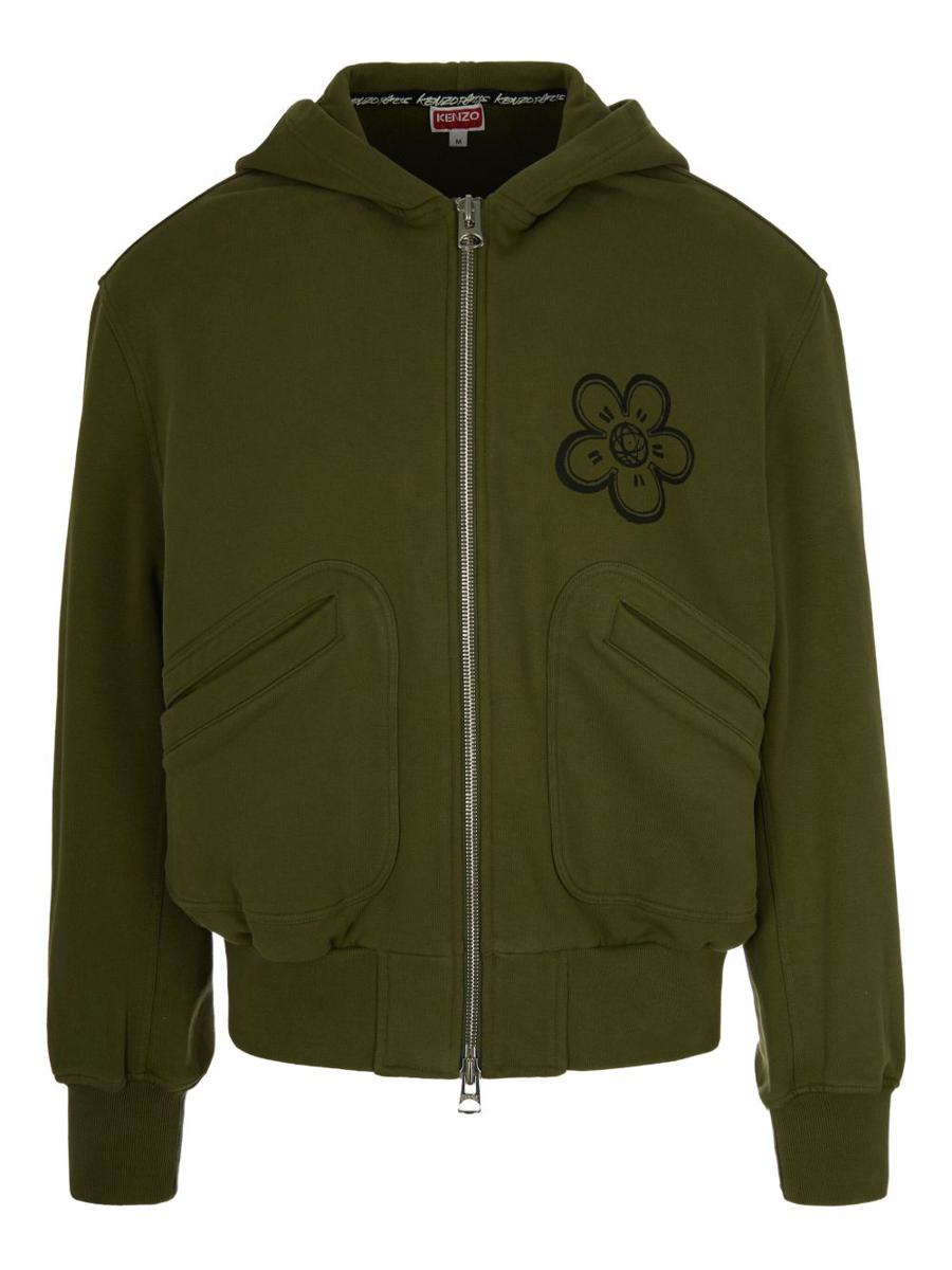 Kenzo Futura Logo Kapuzenjacke