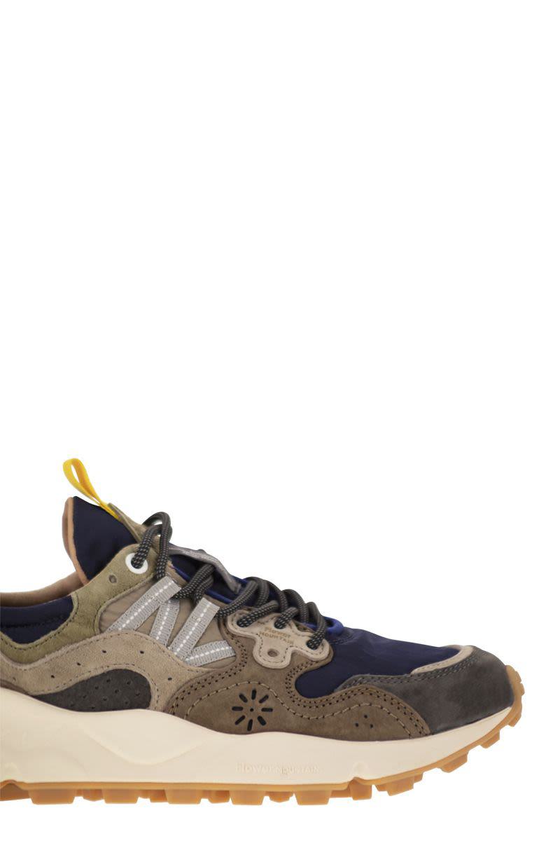Flower Mountain Yamano 3 - Sneakers aus Wildleder und Funktionsgewebe