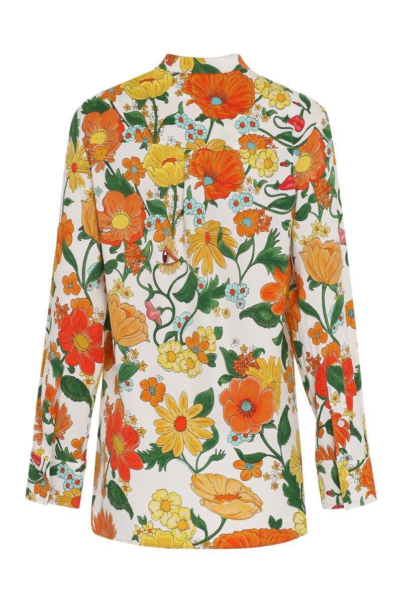 Stella McCartney bedrucktes Viskosehemd