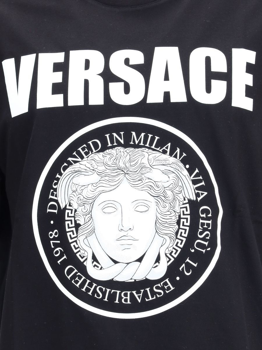 Versace – T-Shirt mit Logo