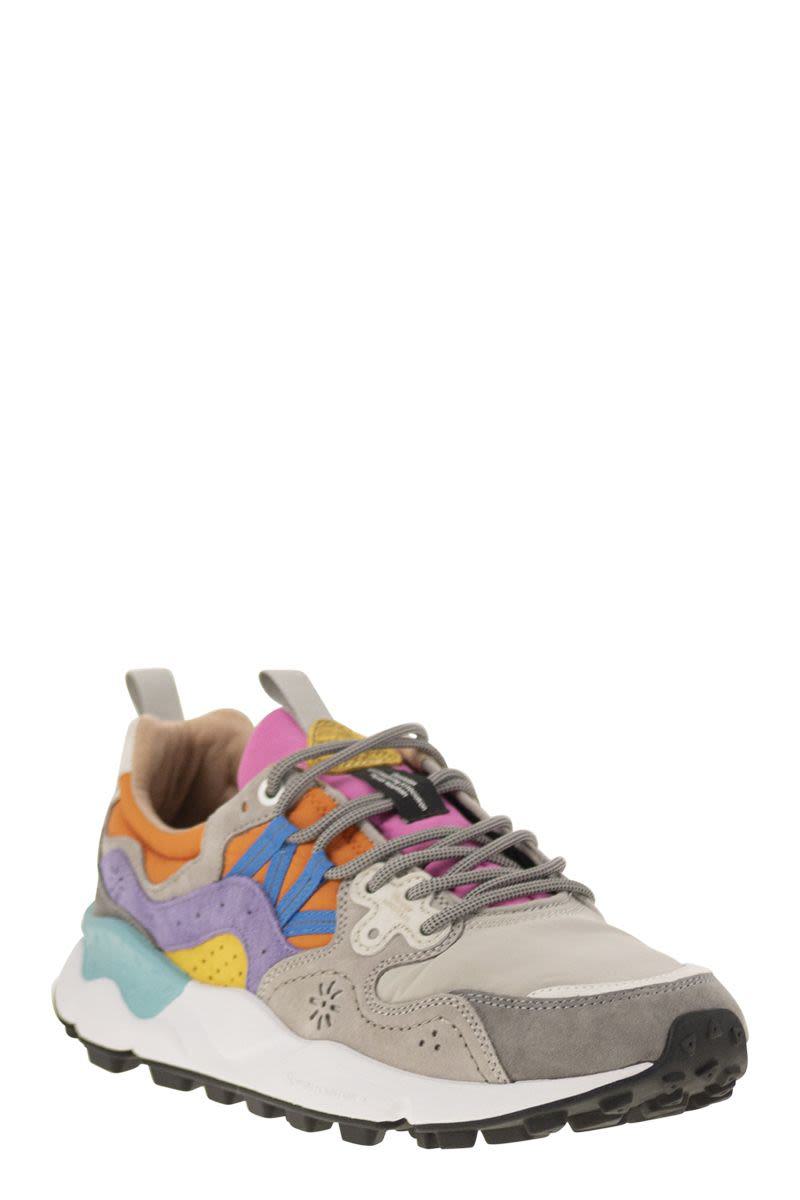 Flower Mountain Yamano 3 - Sneakers aus Wildleder und Funktionsgewebe