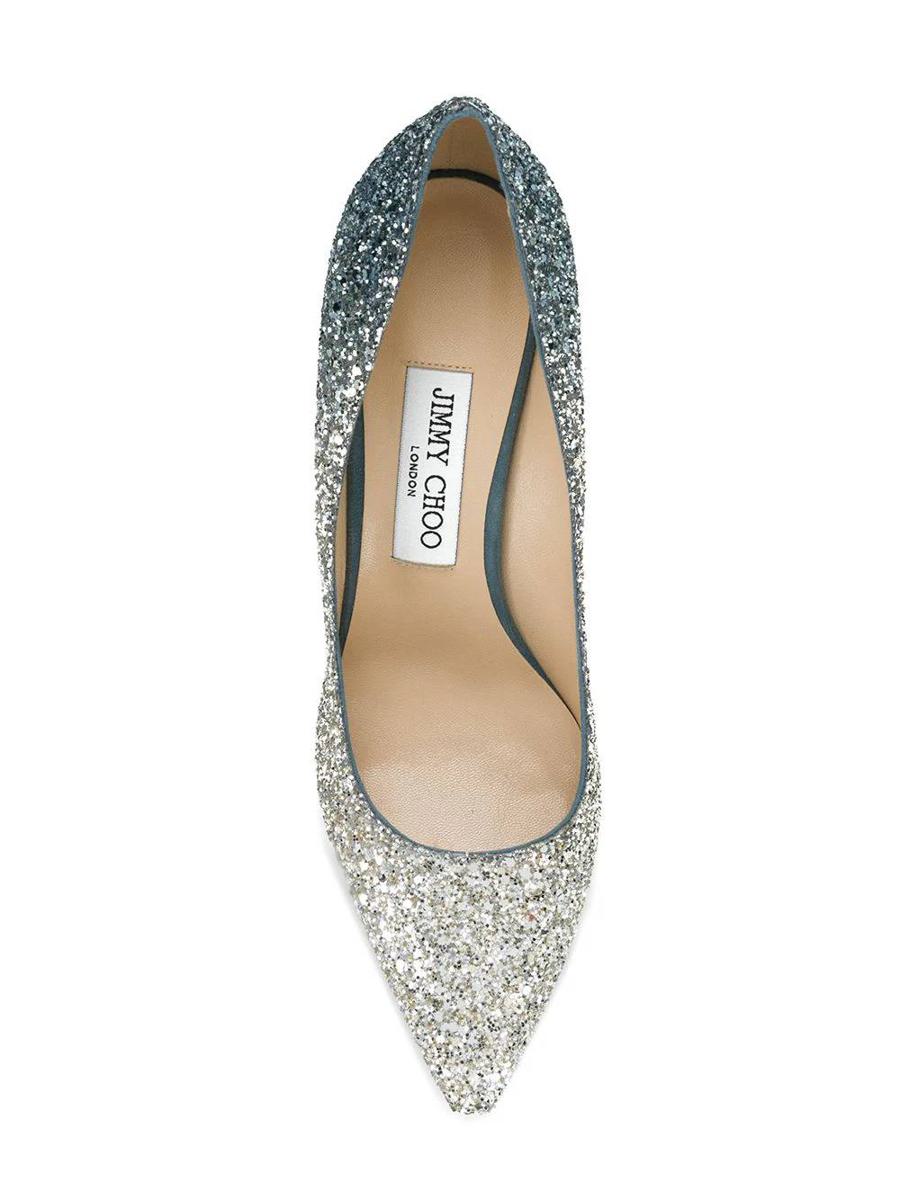 Jimmy Choo mit Absatz