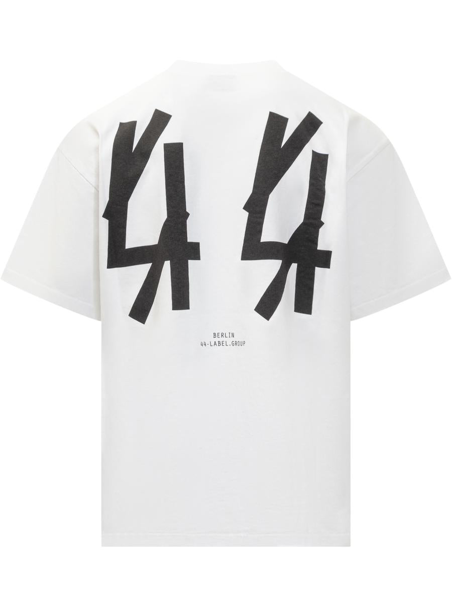 M44 Label Group Weißes Oversize-T-Shirt 44 Label Group