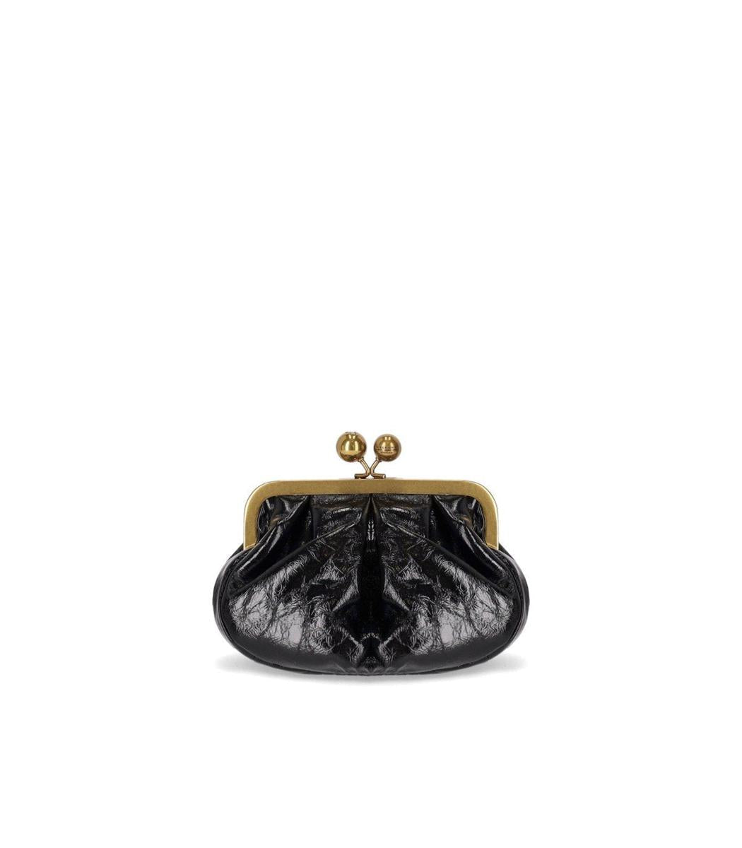 Weekend Max Mara Pasticcino Navetta Kleine schwarze Clutch