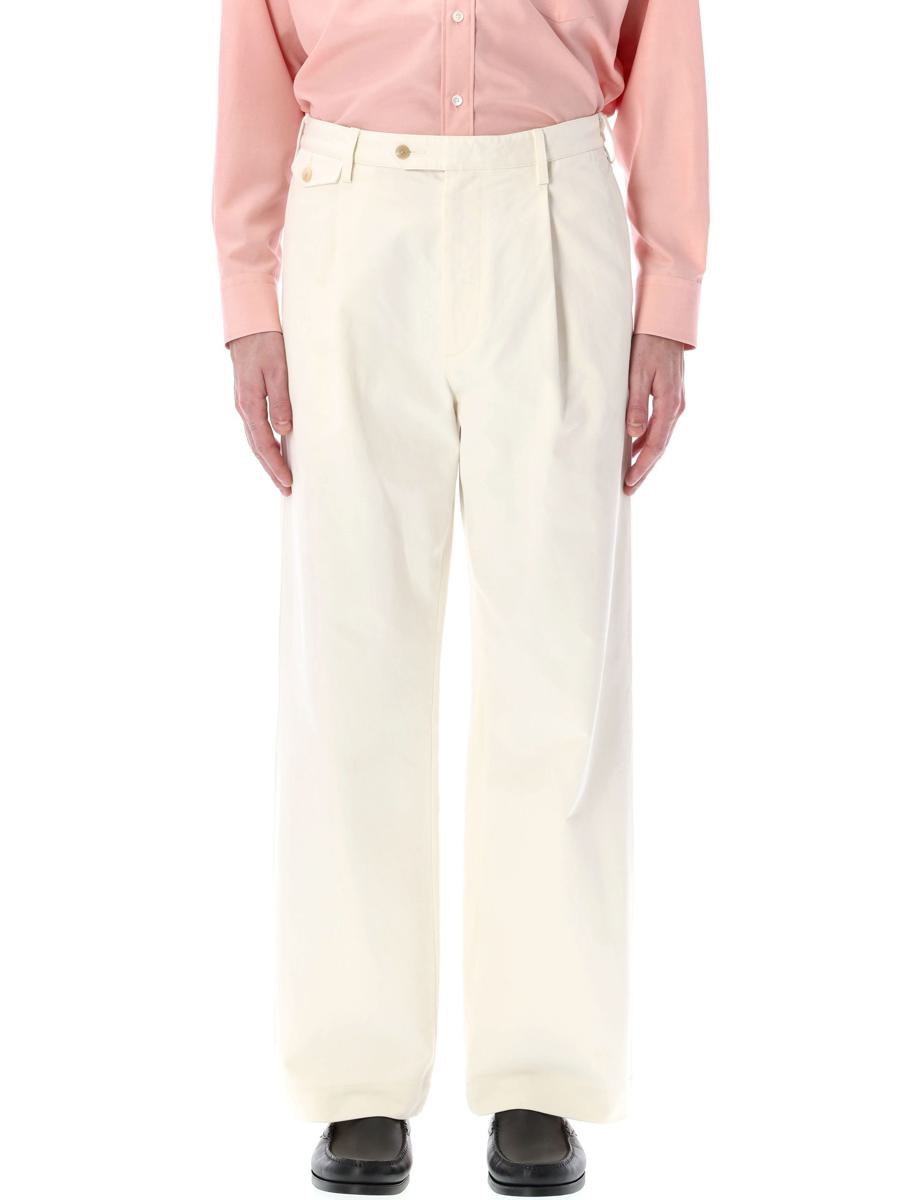 Auralee One-Tuck Chinohose