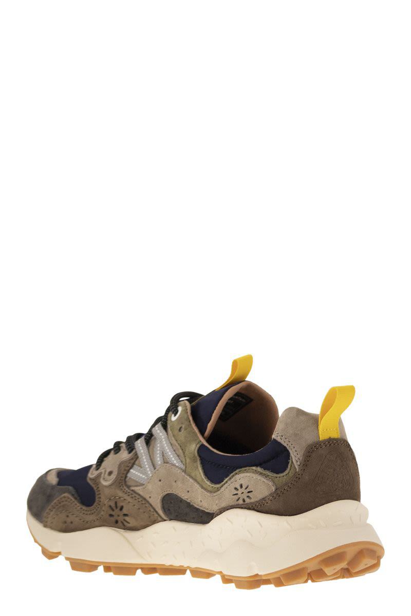 Flower Mountain Yamano 3 - Sneakers aus Wildleder und Funktionsgewebe